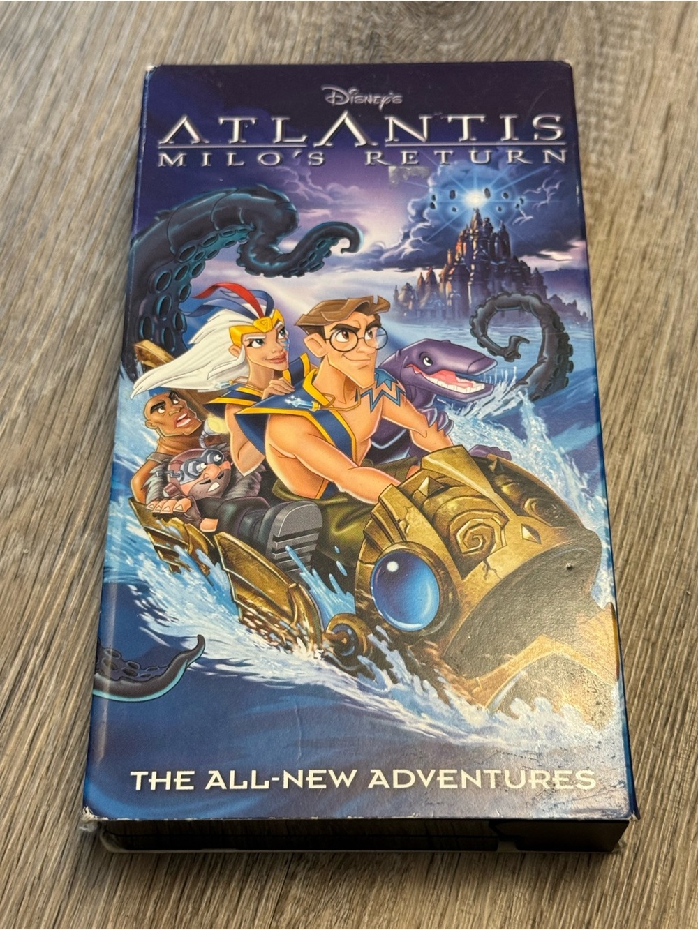 Disney Atlantis Milo's Return VHS